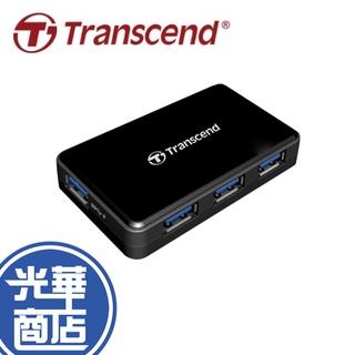 Transcend 創見 TS-HUB3K 極速 USB 3.0 4埠 HUB 集線器 附變壓器【限量促銷】光華商場