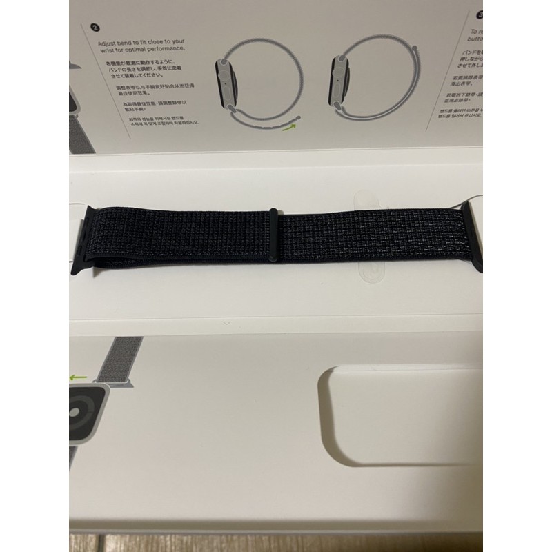 Apple Watch(Nike黑色44mm）運動型錶環、帶，便宜出清