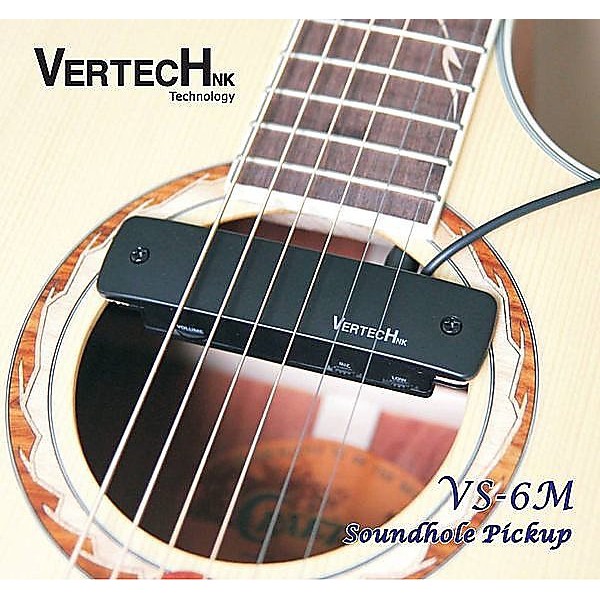 ☆ 唐尼樂器︵☆ Vertech VS-6M 響孔式雙系統拾音器 可收打板音 免挖洞 專業拾音器