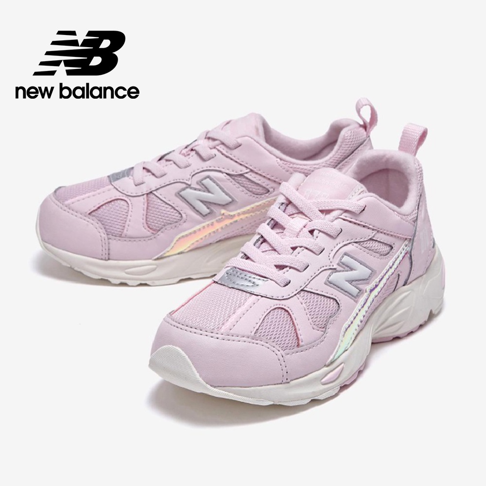 【New Balance】 NB 童鞋_中性_灰粉色_PV878KC1-W楦 878 中童
