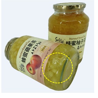 【世比芽 Savia】🍵韓國蜂蜜柚子茶/蜂蜜蘋果茶一罐/1kg果肉最多 超好喝🍵 易碎品 超商限2瓶