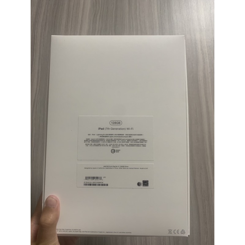 (2手 89成新)iPad 10.2吋 Wi-Fi 128G 銀色