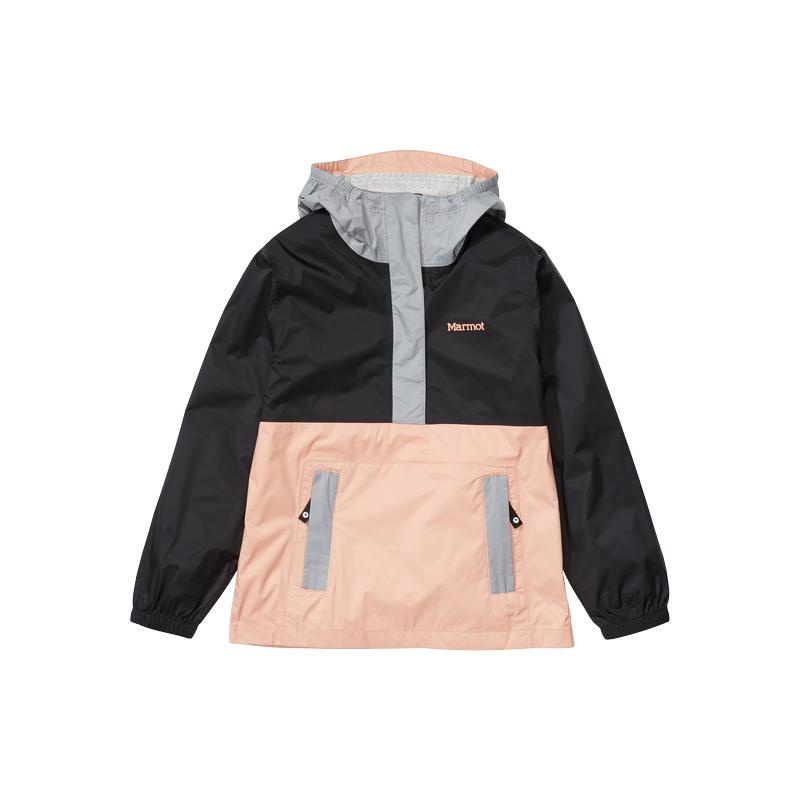 Marmot PreCip Eco Anorak 兒童款防水透氣半門襟外套 探索戶外直營店 46890