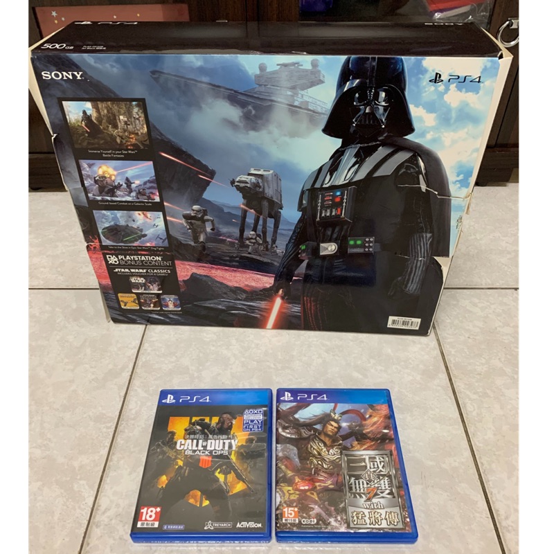 Ps4  星際大戰同捆機 500G