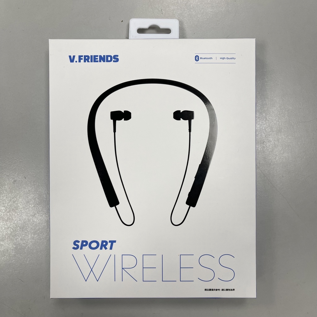 V.FRIENDS SPORT WIRELESS 運動藍芽耳機 台灣公司貨 全新未拆 【藍訊電信】