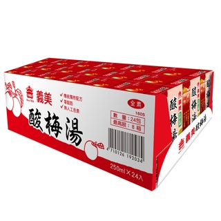 義美 酸梅湯[箱購] 250ml x 24【家樂福】