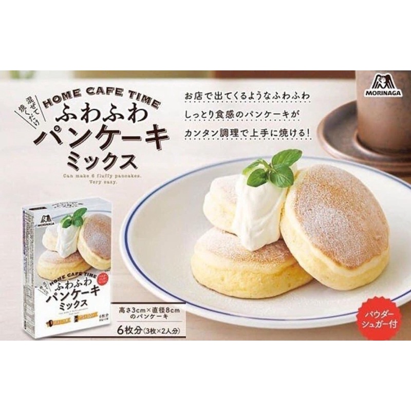 【預購】日本森永製菓 舒芙蕾鬆餅粉