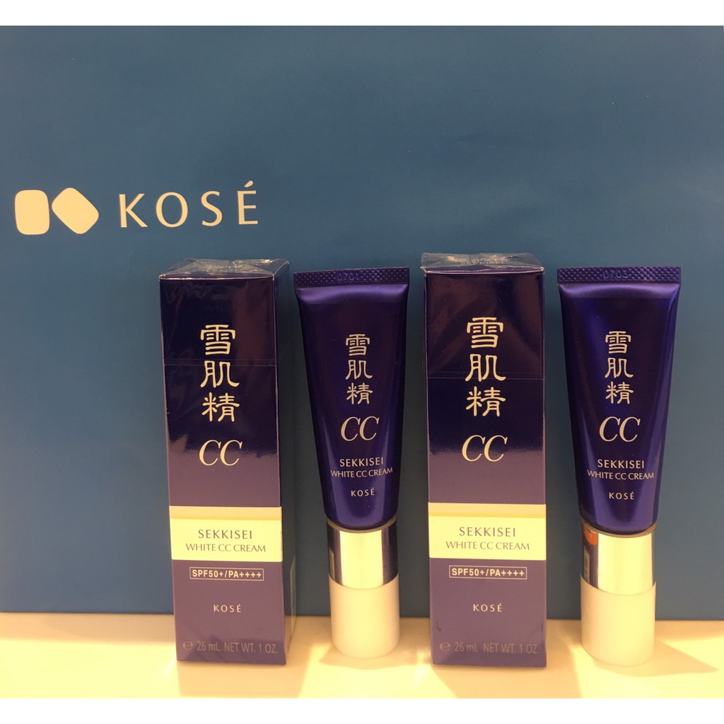 高絲 KOSE 雪肌精透亮煥白CC霜/潤白保濕BB霜(30G)  正貨 現貨 全新