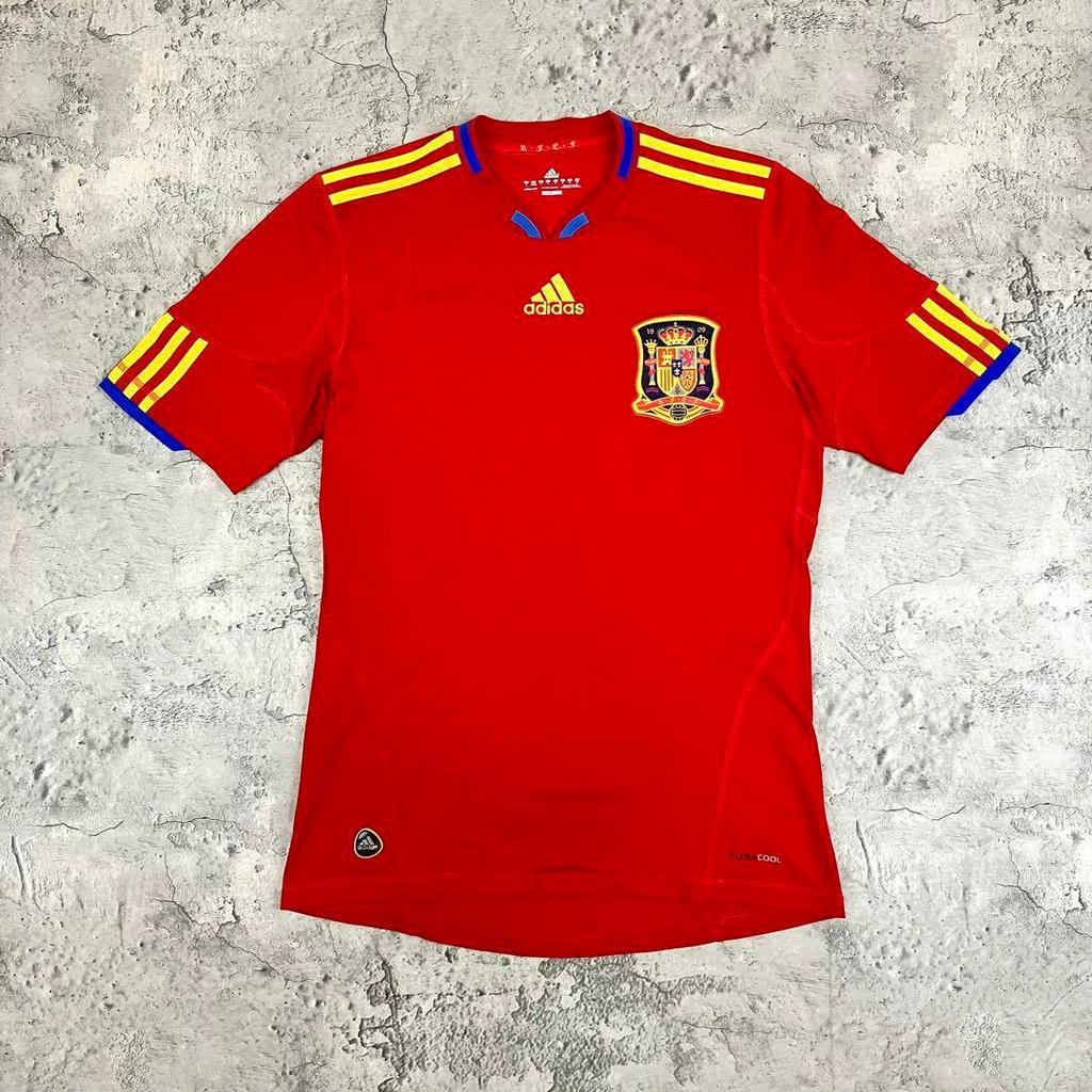 Adidas 2010 FIFA南非世界盃 西班牙國家隊 Spain 主場冠軍足球衣