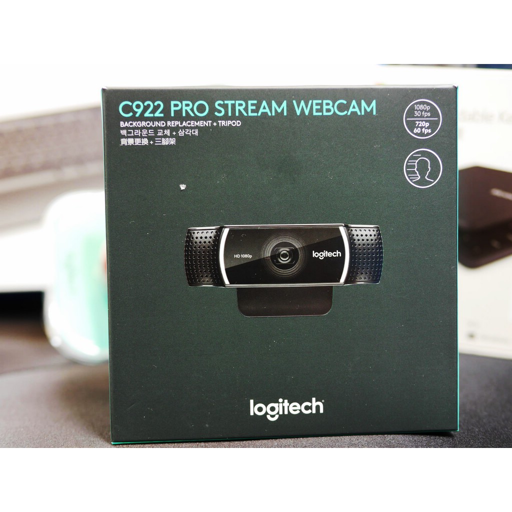 【本店吳銘】 羅技 logitech C922 Pro Stream 1080p 網路攝影機 雙立體麥克風 串流最佳化