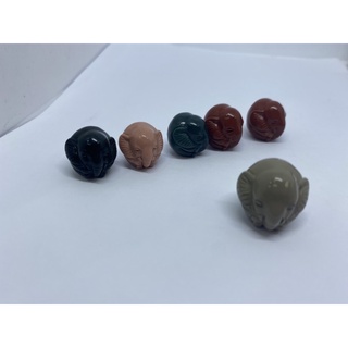 D3825天然阿拉善戈壁瑪瑙 大象🐘 可選擇打站立墜孔與通孔二選一 請臺灣師傅打洞 墜飾 墜子手串 手鍊 配件DIY