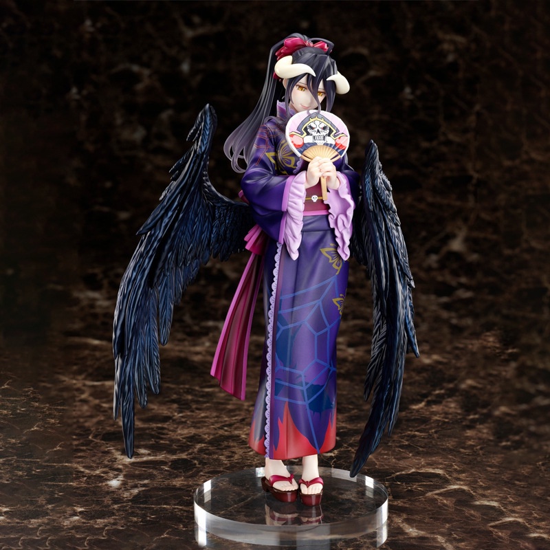 清倉【不死者之王】不死者之王 OVERLORD 雅兒貝德 浴衣 和服 美少女  模型 禮物 23cm