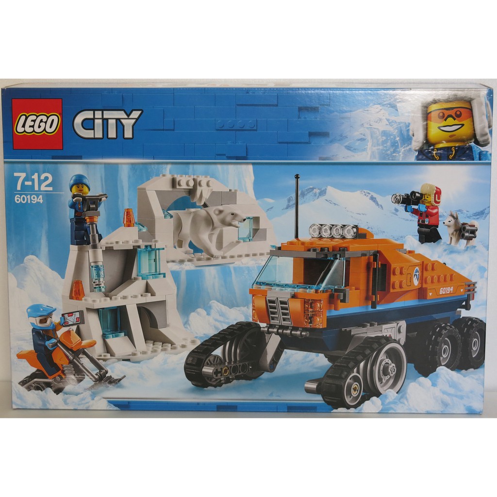 {野孩子}盒損 LEGO 樂高 CITY 城市系列 Arctic Scout Truck 極地巡邏車 60194