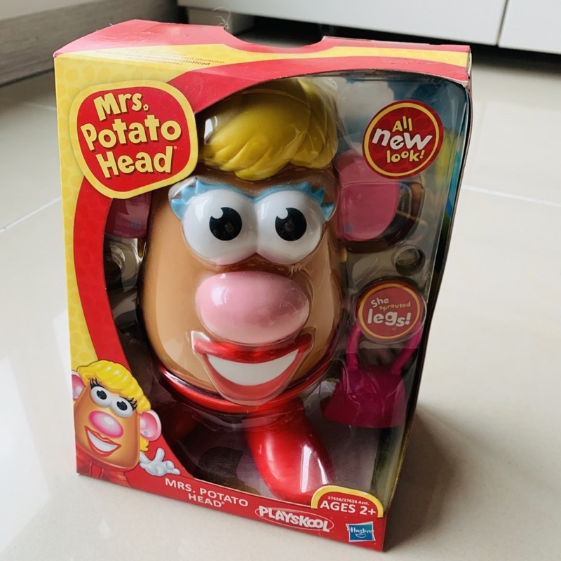 免運優惠 超級絕版款 蛋頭太太 Mrs. Potato Head Hasbro Pkayskool