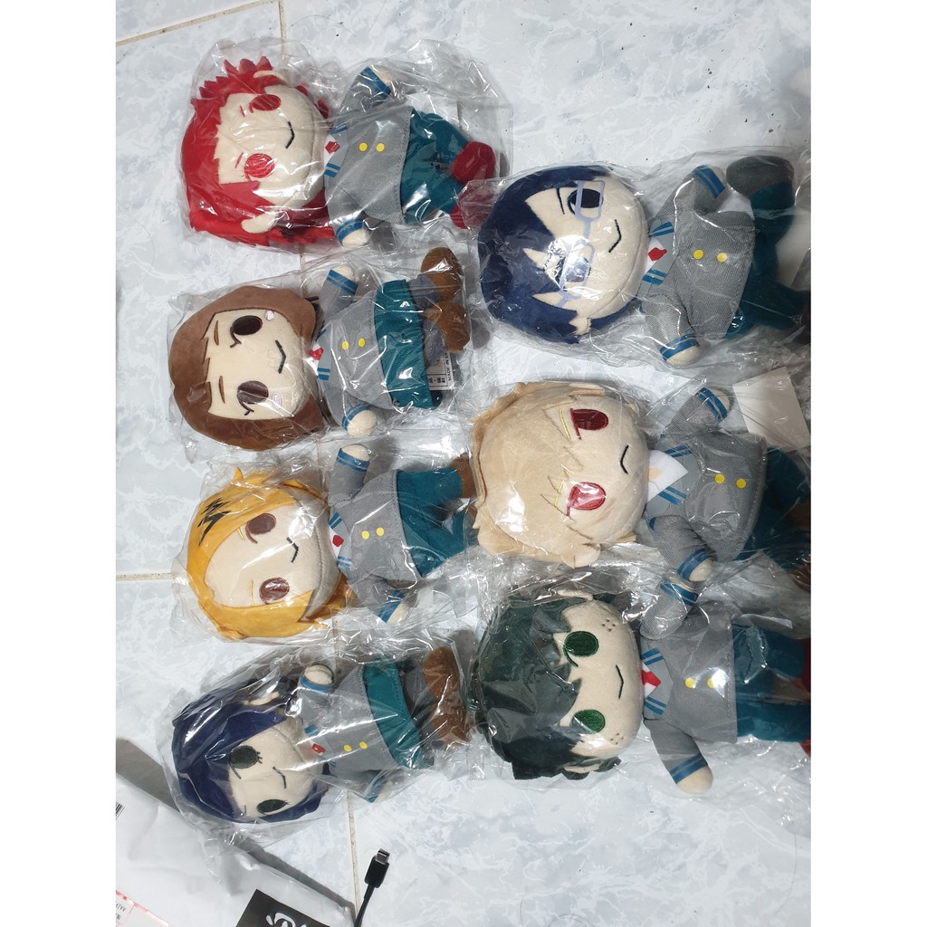 我的英雄學院 mha 小英雄 麗日御茶子 飯田天哉 切島鋭兒郎 上鳴電氣 耳郎響香 爆豪勝己 綠谷出久 坐姿娃娃