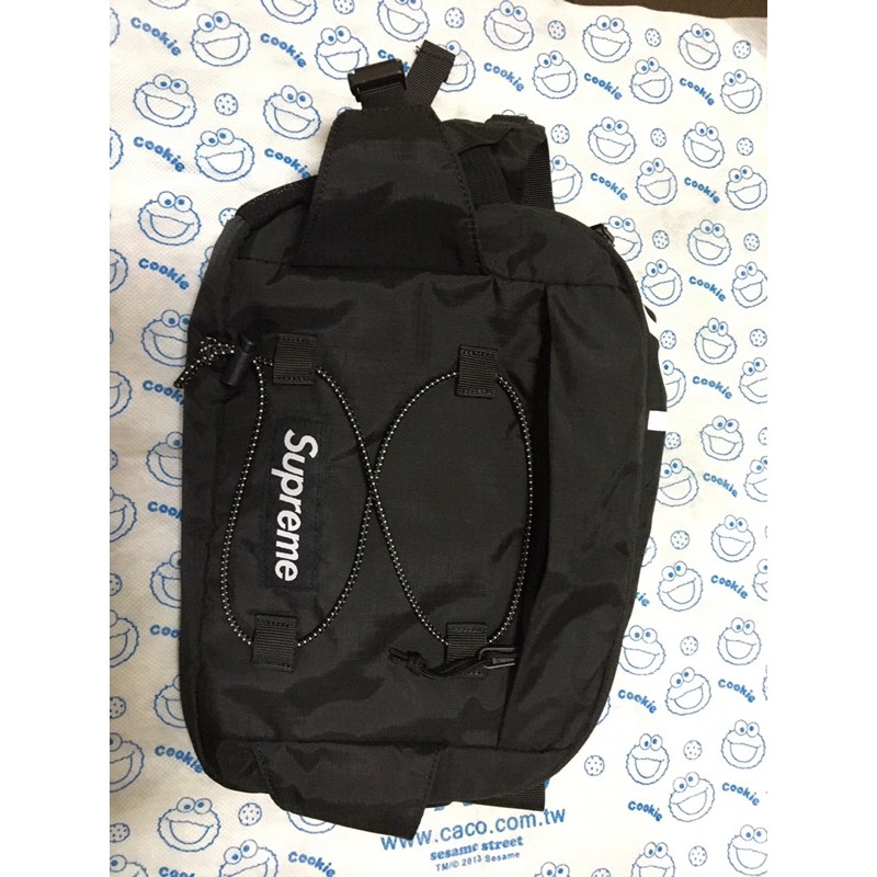Supreme 2017SS 42th waist bag 腰包 黑色 正品 二手
