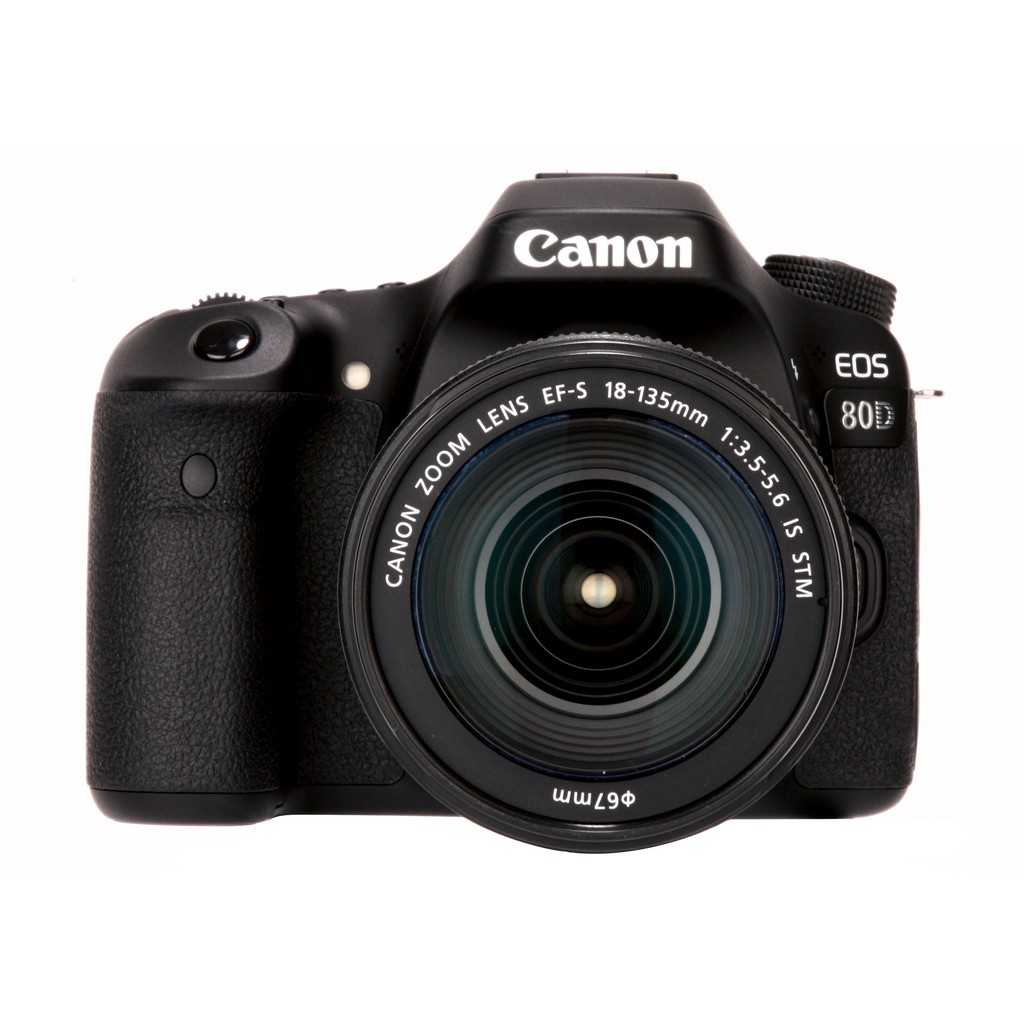 二手-Canon 80D 18-135mm KIT組(公司貨)+神牛V860II TTL鋰電機頂閃光燈