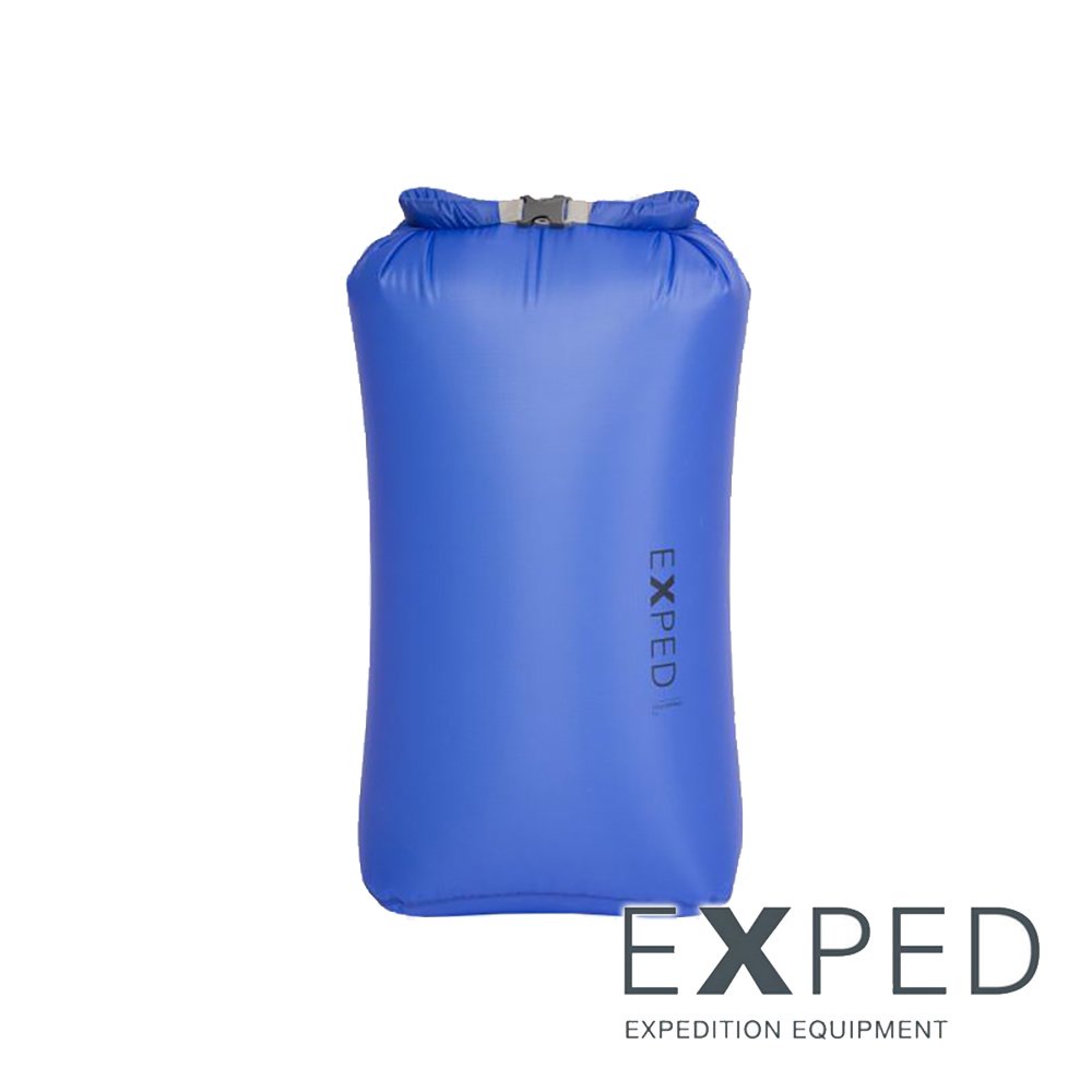 【 瑞士 Exped 】Fold-Drybag UL超輕量防水袋 13L/ 30g-L 『藍』99377