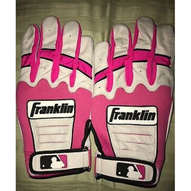 MLB JUSTIN UPTON 母親節球員版FRANKLIN粉紅色打擊手套 棒球壘球職棒MLB大聯盟正版NIKE