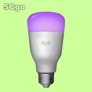 5Cgo【權宇】yeelight智慧led燈泡E27螺口球泡小米家彩光燈泡1s節能遙控燈 220V電壓 含稅