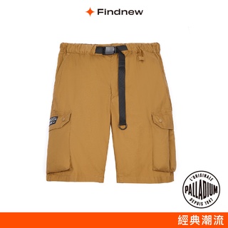 PALLADIUM 雙側大口袋可調式腰帶工裝短褲 男款 105976-309【Findnew】