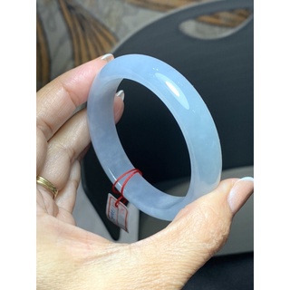 冰種翡翠玉鐲手鐲藍底完美