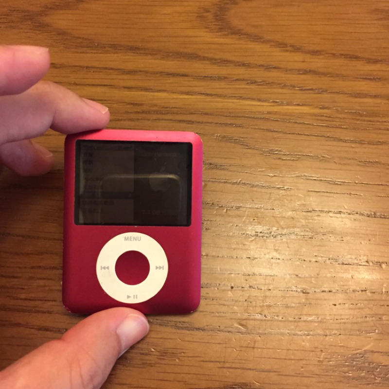 Apple iPod nano 3 容量8g 紅色特別版