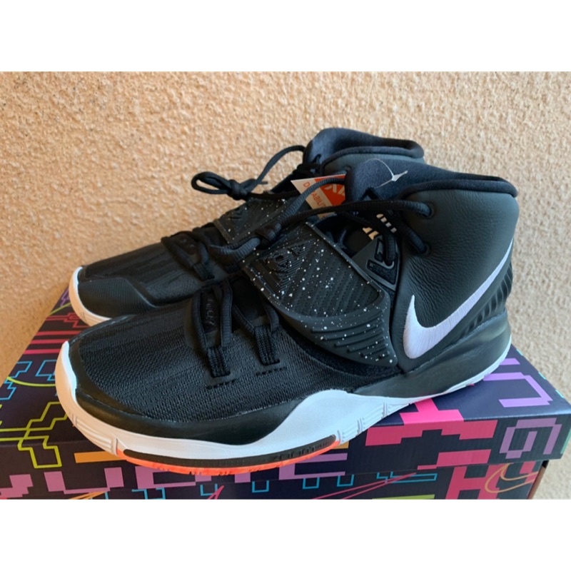 NIKE KYRIE 6 JET BLACK 黑白 KI6 厄文 歐文 公園阿 黑鷹 BQ4631-001