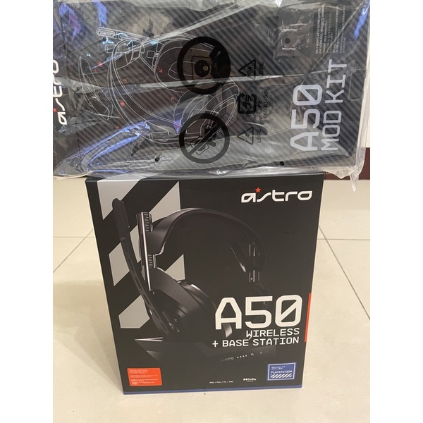 全新羅技ASTRO A50 + MOD KIT A50配件  支援 PS5/PS4/PC/MAC