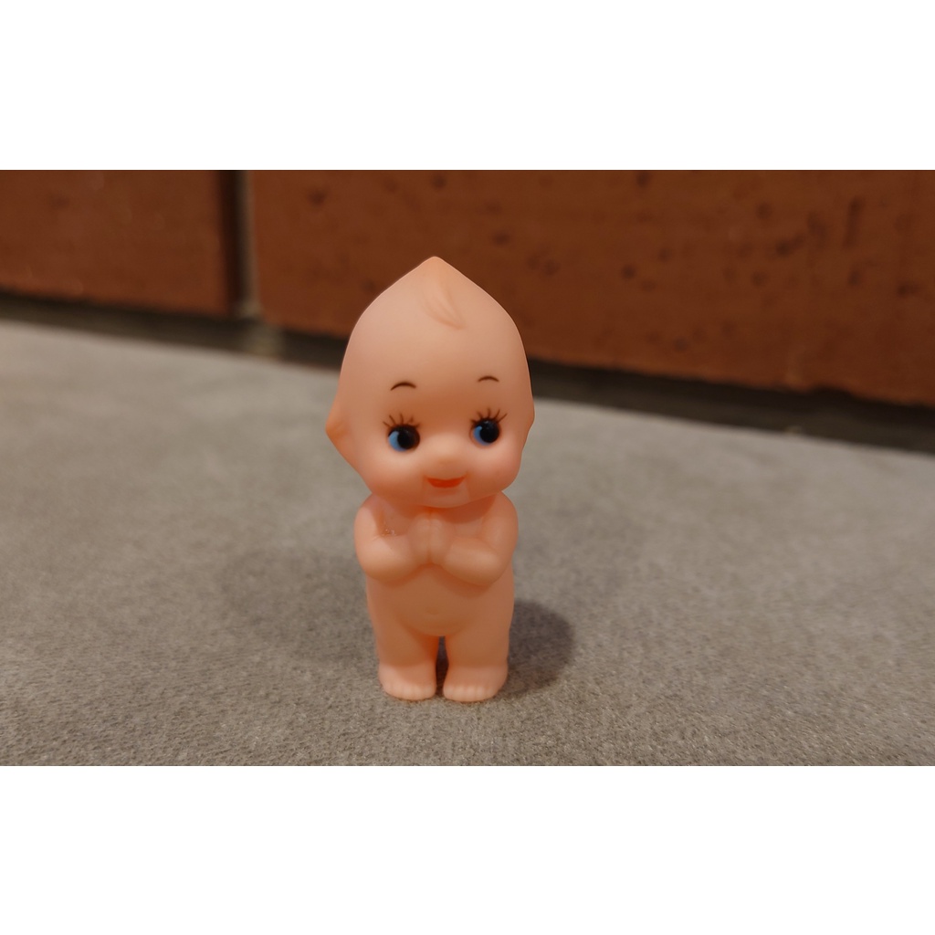 《希望之棲》【現貨】日本製Q比娃娃 尺寸5公分合掌QPキューピ 復刻公仔 復刻娃娃 老玩具 日本OBITSU製作所出產