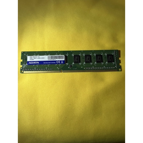 威剛 4G DDR3L 記憶體