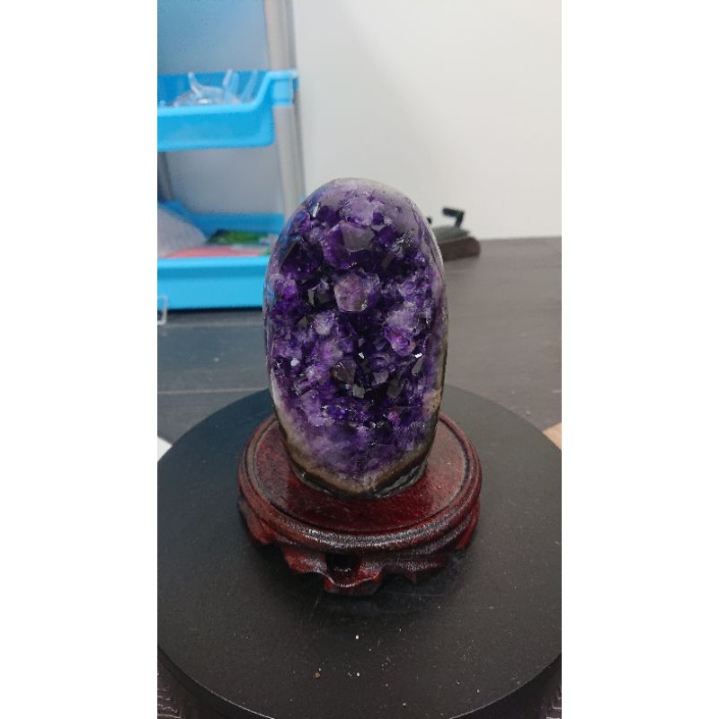 頂紫 ESP 紫晶鎮 726g 烏拉圭 7A 天然水晶 紫水晶 招財 擺件 擺飾 風水 晶鎮 晶片 晶簇 #紅9