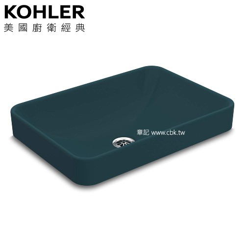 KOHLER Forefront 上嵌檯面盆-孔雀藍(57.5cm) K-5373IN-HP1