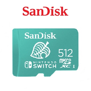 SanDisk 任天堂 Switch 專用 記憶卡 V30 U3 C10 A1 100MB/s 限定塗裝款 原廠公司貨