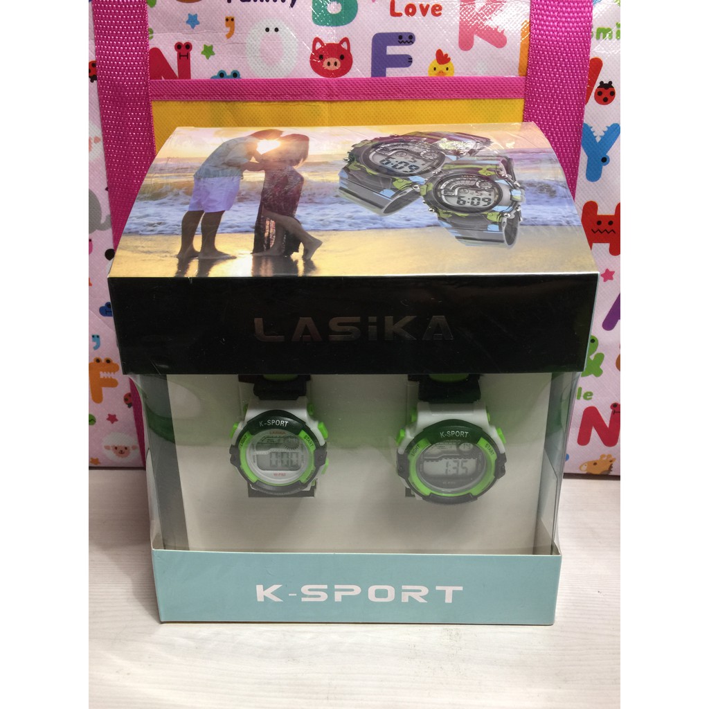 LASIKA手錶 數字式防水夜光電子錶