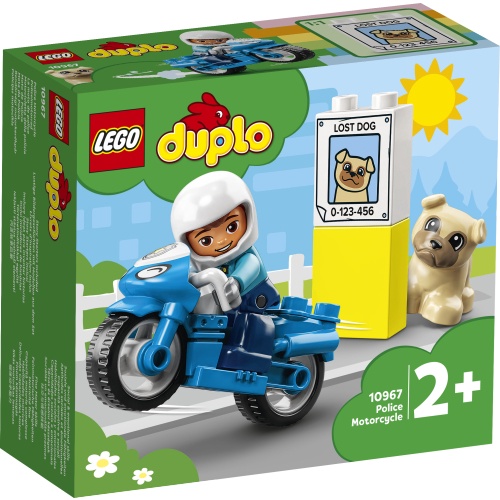 【高雄天利鄭姐】樂高 10967 得寶 Duplo 系列 - 警察摩托車