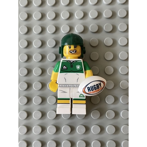 LEGO樂高 71025 第19代 人偶包 13號 橄欖球員