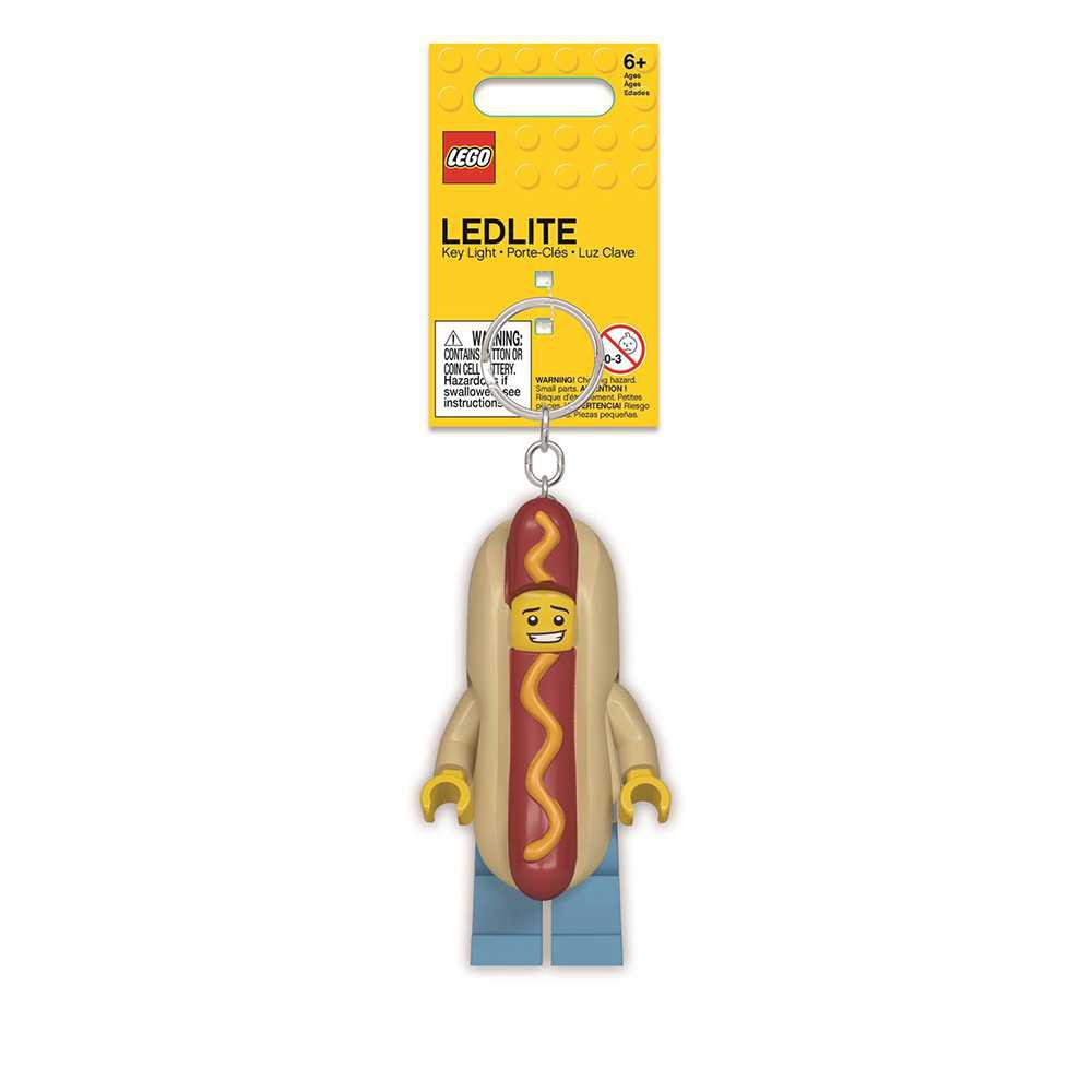 [大王機器人] LEGO LED LGL-KE119 樂高熱狗人鑰匙圈燈