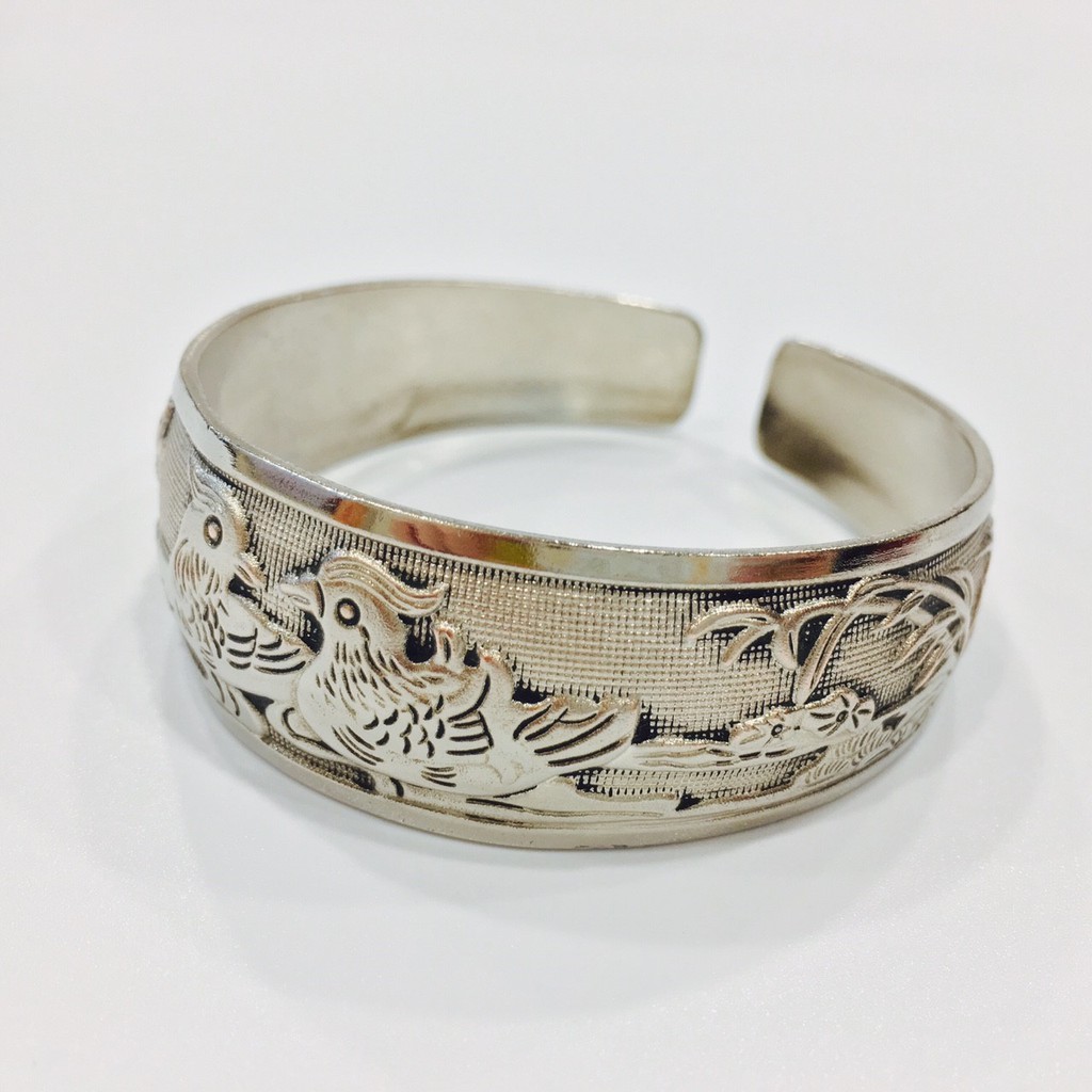 紋銀手鐲 手環