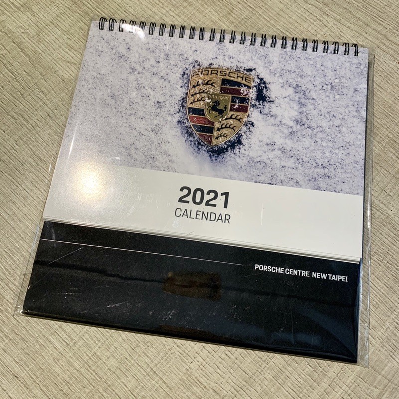 【全新】保時捷porsche 2021年桌曆