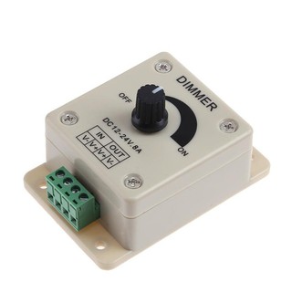 Dc12v 24V LED 調光開關 8A LED 燈條可調控制器