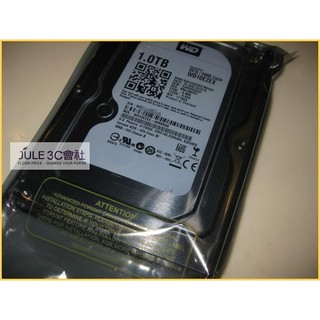 JULE 3C會社-威騰WD 1T 1TB WD10EZEX/64M/藍標/未拆封/保內/3.5吋 SATA3 硬碟
