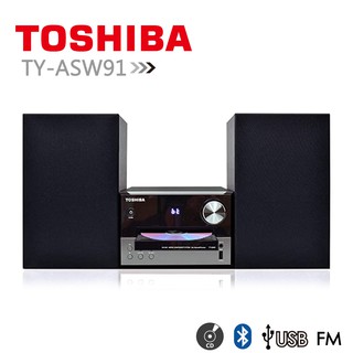 【TOSHIBA東芝】 Micro組合音響 藍牙 CD USB MP3 TY-ASW91
