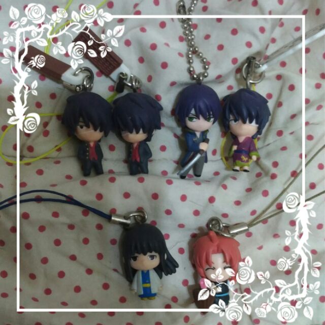 現貨 銀魂高杉晉助鬼兵隊夜兔神威桂小太郎攘夷派公仔轉蛋扭蛋 蝦皮購物