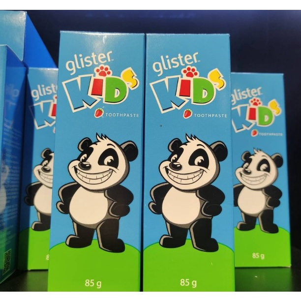 【安麗AMWAY】兒童牙膏  Glister Kids Toothpaste  草莓口味，修護琺瑯質，強化發育中的牙齒，