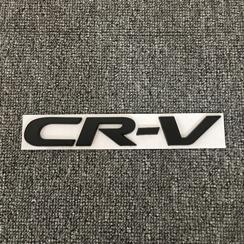 ANS汽車配件 適用於本田 HONDA 新款CRV五代 5.5代改裝後字標四驅標誌AWD 英文字母 裝飾標誌 消光黑立體