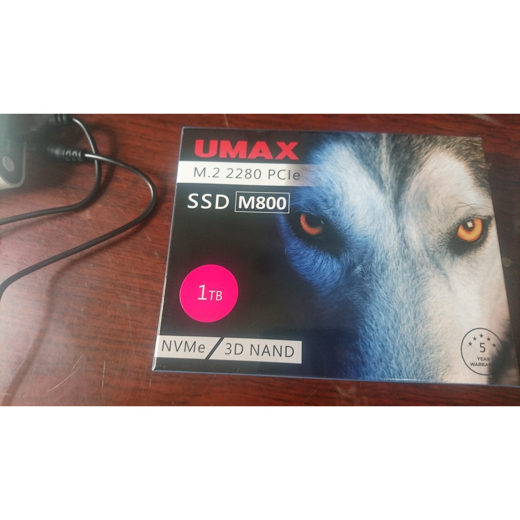 SSD 1TB UMAX M.2 2280 PCIe M800 1(筆電)