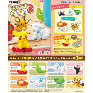 ☆TOYs☆ 現貨 Re-ment 盒玩 精靈寶可夢裝飾捲線器P3 充電線 保護套 神奇寶貝 精靈寶可夢 中盒8入