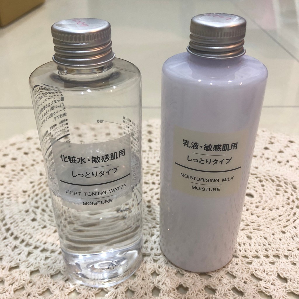 MUJI 無印良品 化妝水 乳液