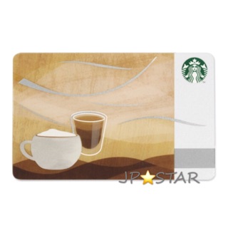 日本星巴克STARBUCKS咖啡杯隨行卡